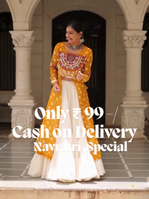🪞 Mirror Work  Lehenga Choli ✨ | Navratri & Festive Special 💃